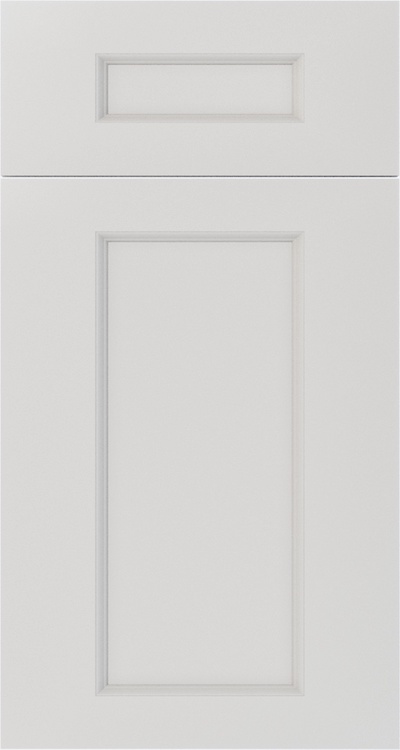 Double Dove White door sample