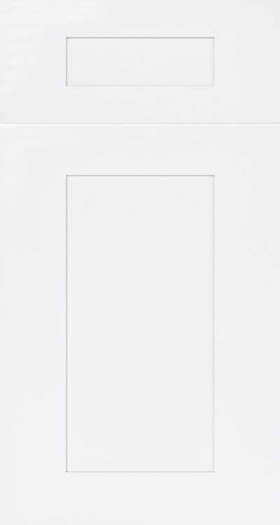 Shaker White door sample