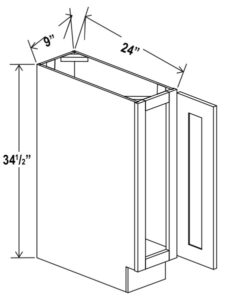 Tray Base Cabinet