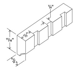 Dentil Moulding