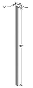 Fluted Tall Filler