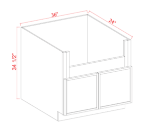 Farmhouse Sink Base Cabinet