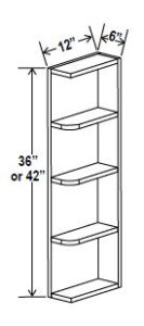 Wall Open End Shelf