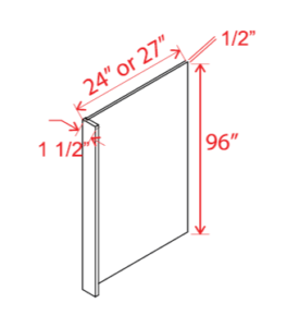 Refrigerator End Panel