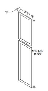 Tall Decorative Door Panel