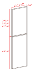 Tall Decorative Door Panel