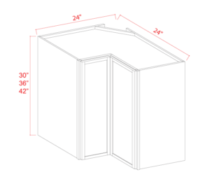 Wall Easy Reach Corner Cabinet